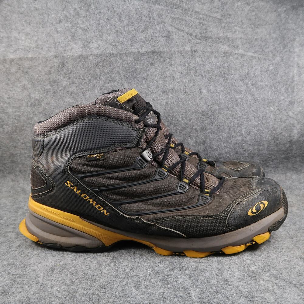 Salomon Shoes Mens 12 Hiking Boot Fastpacker Mid Gtx Lace Up Trail Outdoor Sport